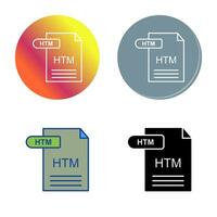 icono de vector de html