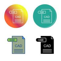 icono de vector de cad