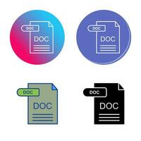 icono de vector de documento