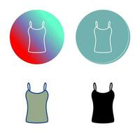 Ladies Vest Vector Icon