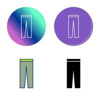 icono de vector de pantalones