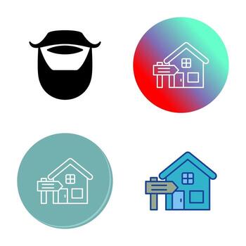 icono de vector de mesa