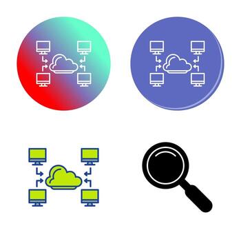 Computer Vector Icon