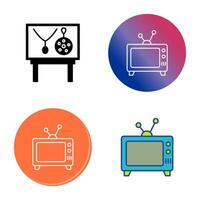 icono de vector de television