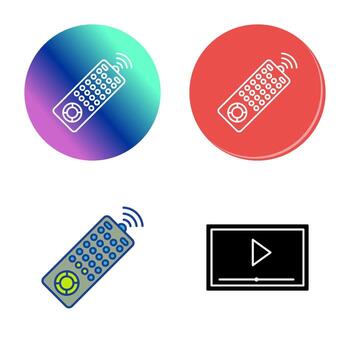 icono de vector remoto