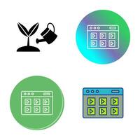 Online Course Vector Icon