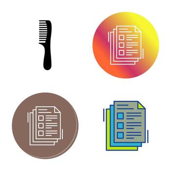 icono de vector de notas