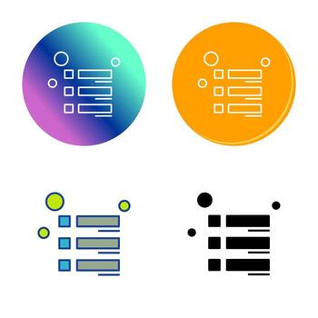 icono de vector de menú