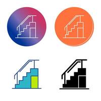 Stairs Vector Icon