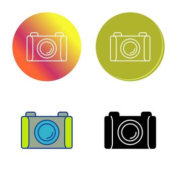 icono de vector de camara