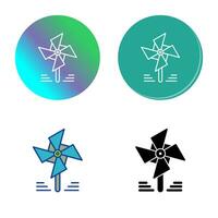 Pinwheel Vector Icon