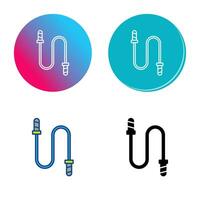 Jumping Rope Vector Icon