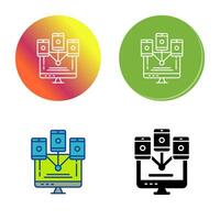 Computer Networks Vector Icon