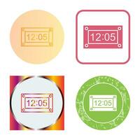 Unique Timer Vector Icon