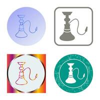 Unique Hookah Vector Icon