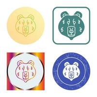 Polar Bear Vector Icon