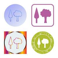 Trees Vector Icon