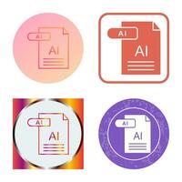 AI Vector Icon