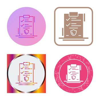 icono de vector aprobado