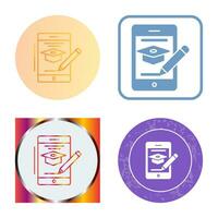 Online Course Vector Icon