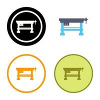 Work Bench Vector Icon