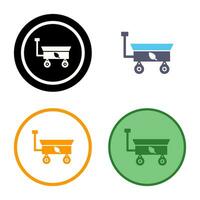 Garden Cart Vector Icon