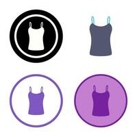 Ladies Vest Vector Icon