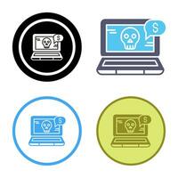 Online Fraud Vector Icon