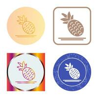 Pineapple Vector Icon