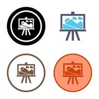 Canvas Vector Icon