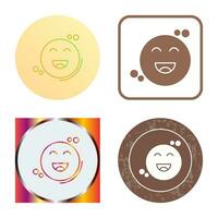 Happiness Vector Icon