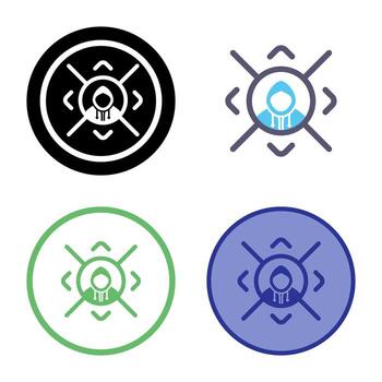 icono de vector de destino