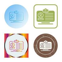 Id Card Vector Icon