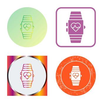 icono de vector de reloj inteligente