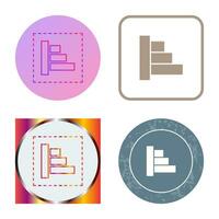 Object Alignment Vector Icon