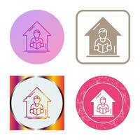 Home Learning Vector Icon