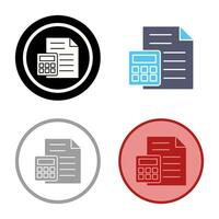 Calculator Vector Icon