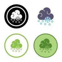 Snow Fall Vector Icon