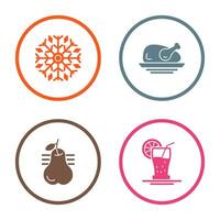 Coconut Drink Vector Icon