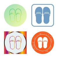 Slippers Vector Icon