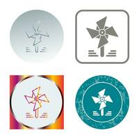 Pinwheel Vector Icon