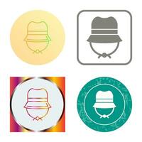 Camping Hat Vector Icon