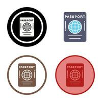 Passport Vector Icon