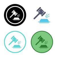 Gavel Vector Icon