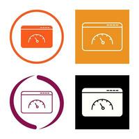 Page Speed Vector Icon