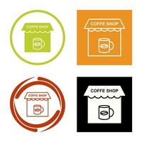 Coffee Shop Vector Icon