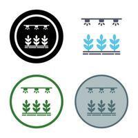 Irrigation System Vector Icon