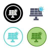 Solar Energy Vector Icon