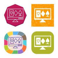 Online Gambling Vector Icon