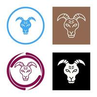 Goat Vector Icon